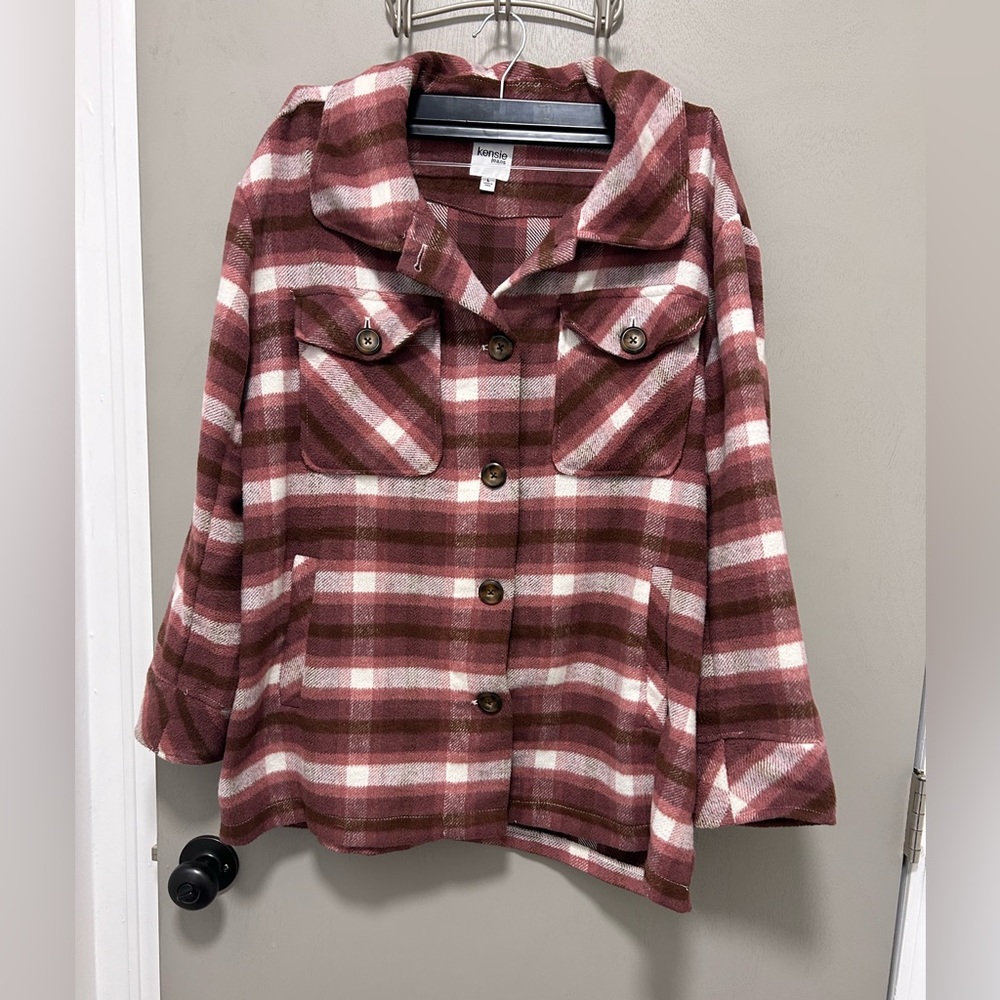 Plaid Shacket 💜